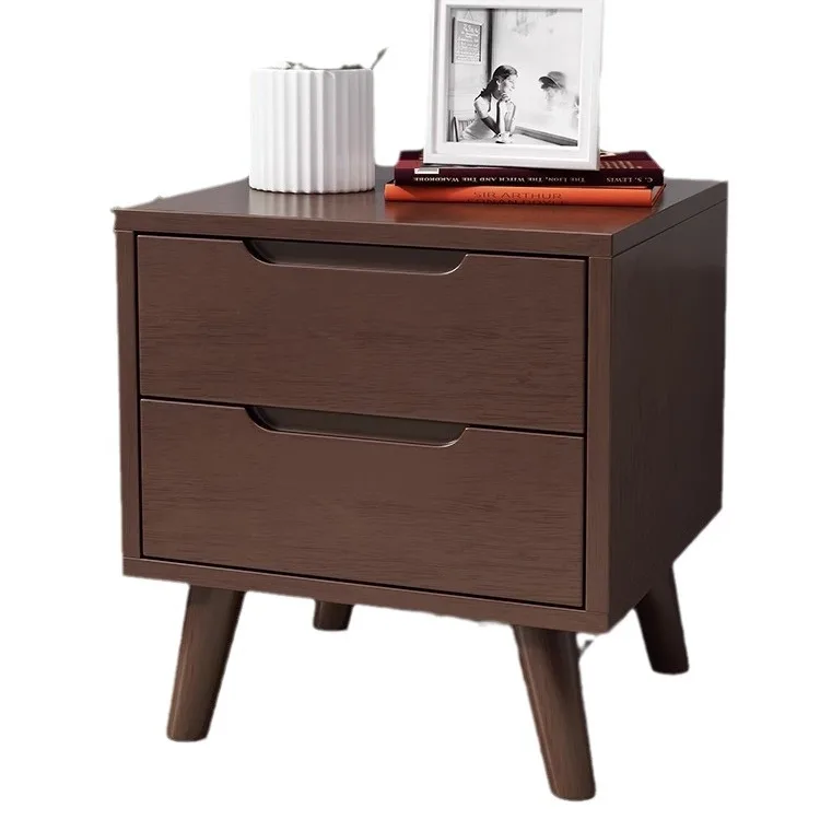 

Nordic, solid wood, bedside table, modern, simple, small apartment