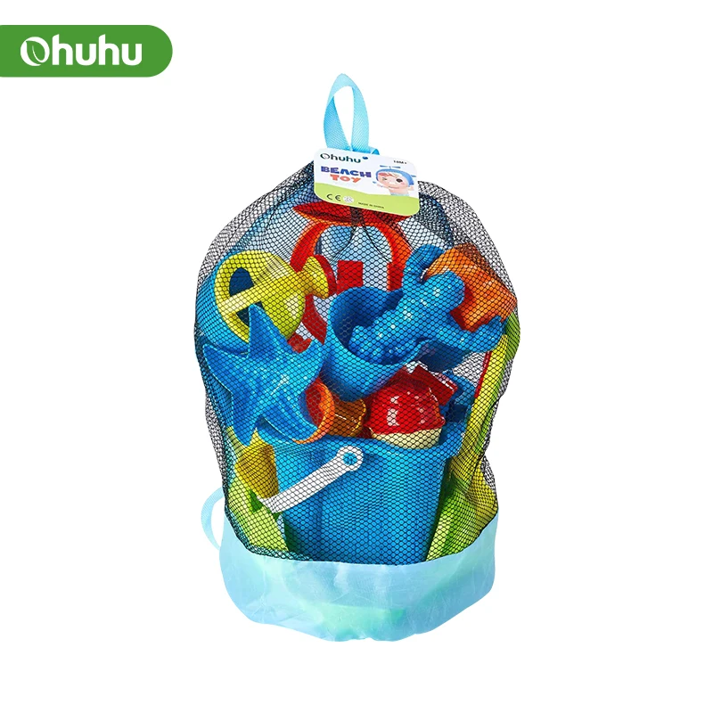 

Ohuhu Children's Outdoor Beach Toy Set Baby Bath Toys Bathroom Mesh Bag Bath Toys Sand Toys Storage For Kids Water Playing Toys