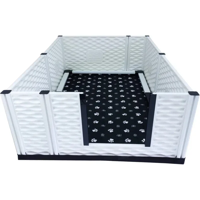 

QWEZclassic Whelping Box. Уверенное разведение. Настройка без быстрой инструментов. Легкая уборка. Несколько размеров для различных пород собак.