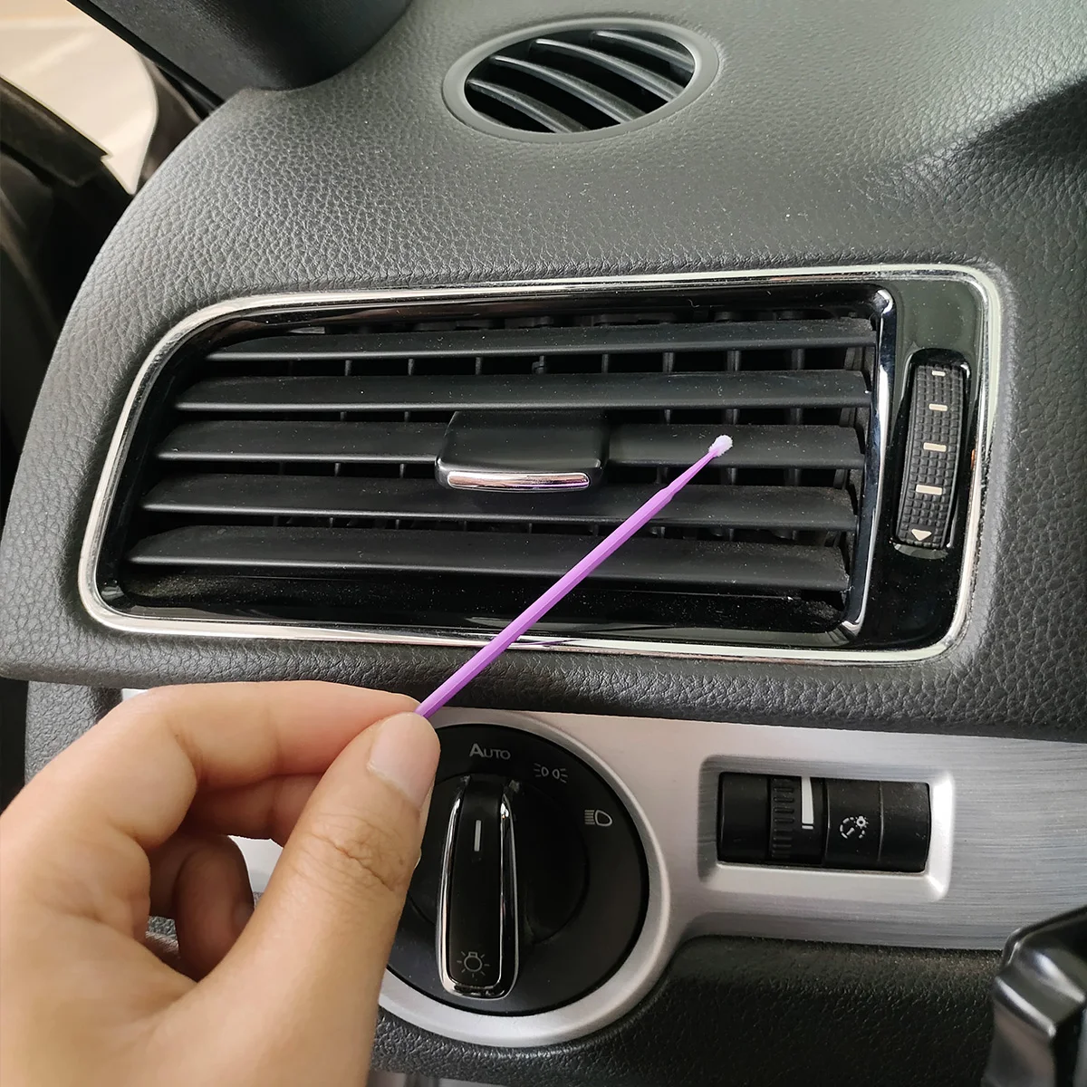 100PCS car interior detail cleaning tool, air outlet brush for cleaning gaps in narrow spaces, easy to use, multifunctional image 4