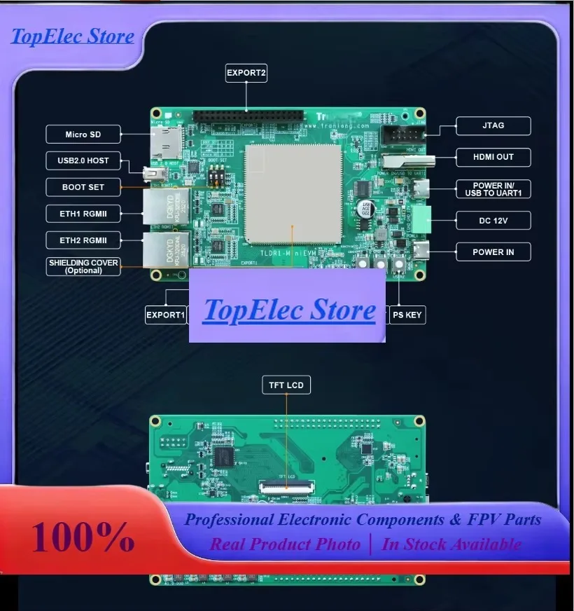 ToPssChuanlon Anlu DR1M90 Industrial Core Board: All-domestic ARM+FPGA SoC Upgraded To ZYNQ Feilon