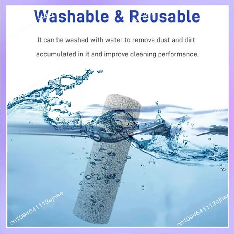 N83R 4 قطعة الأسطوانة خرقة Forecovacs X8 برو أومني الذاتي تفريغ روبوت فراغ الأساسية فراغ الملحقات نظافة أجزاء استبدال