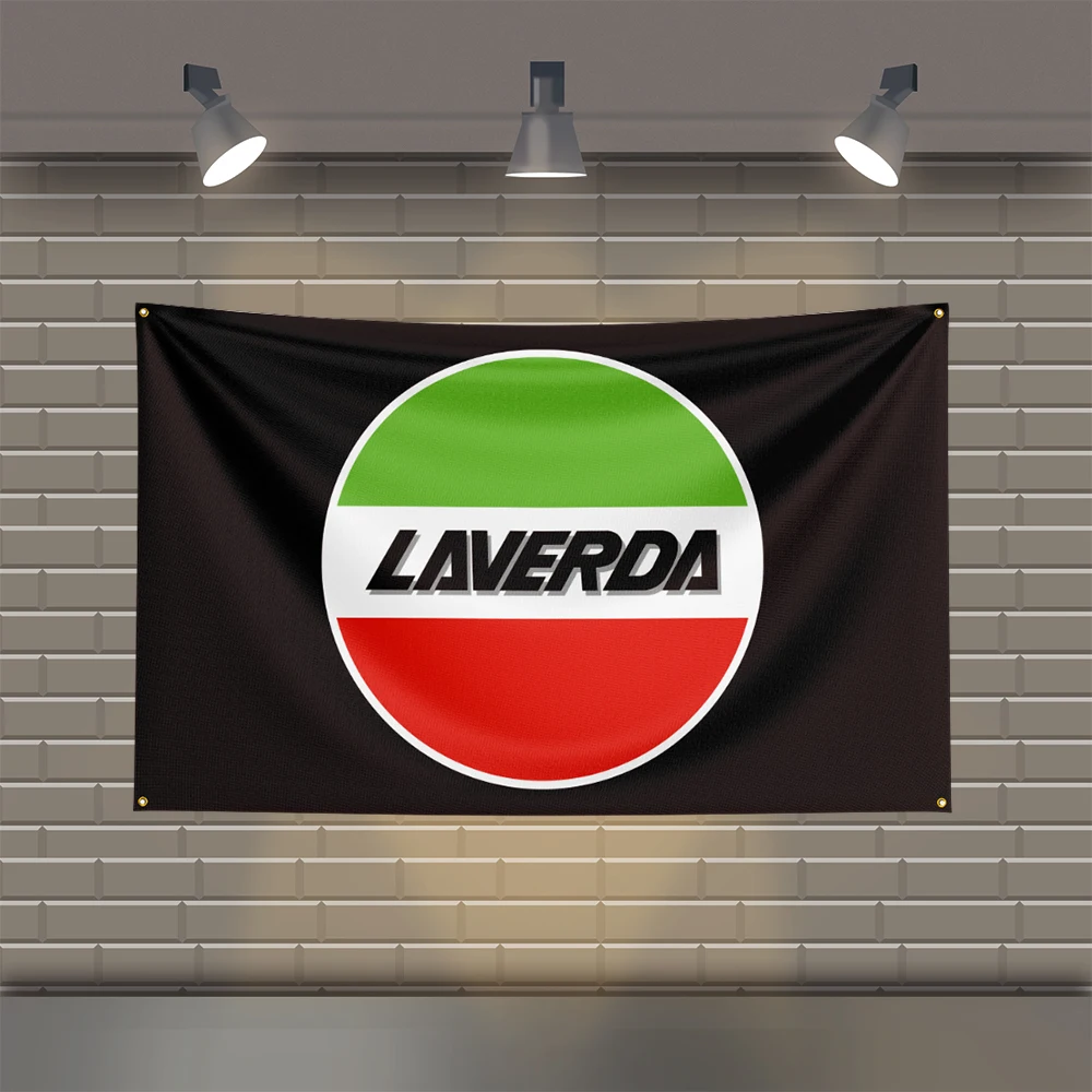 

3x5 Ft L-Laverdas Racing Flag Polyester Printed Cars Flags for Room Garage Decor