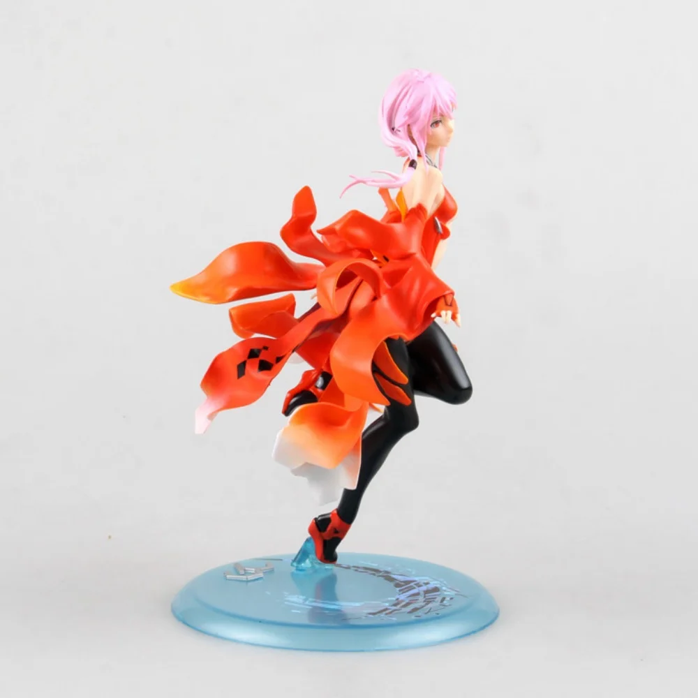 18CM Anime Guilty Crown Yuzuriha Inori Figure 1/8 Standing Anime Game Model Toy Gift Doll Collection Action Figure PVC
