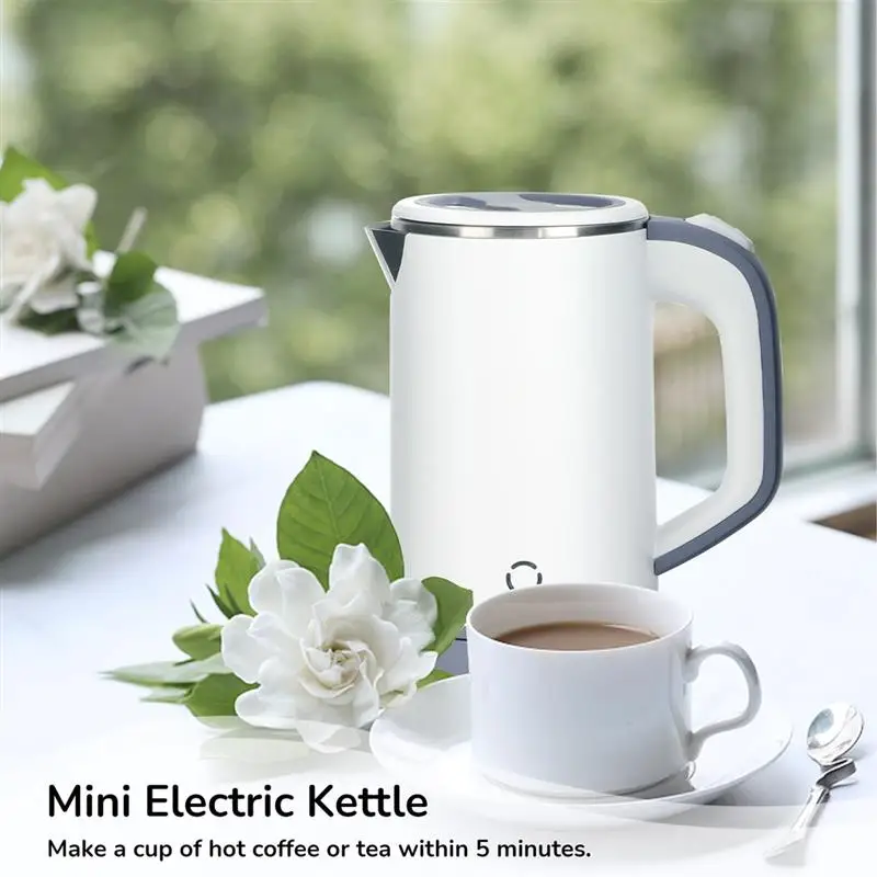 Travel Kettle Travel Electric Kettle Electric Kettle Fast Boil Small Electric Kettle Portable Electric Kettle With Auto Shut-Off