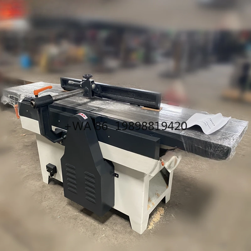 Bench Planer Jointer Machine with Spiral Cutter Head Engine & Motor Core Components Thick Surface Industrial Wood Planner 400mm