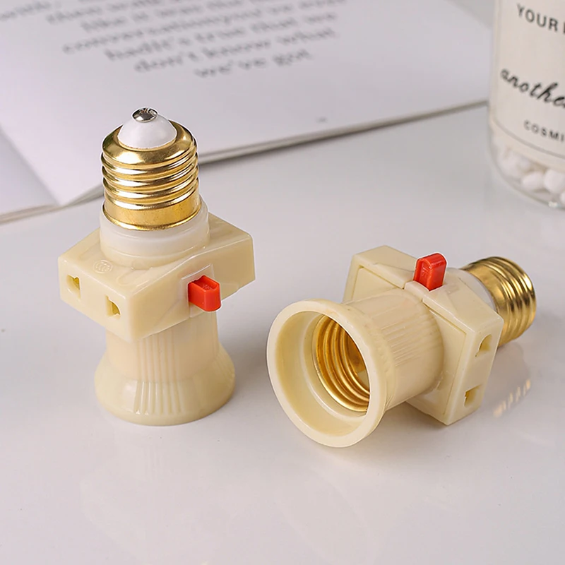 Portalámparas led E27 EU para estudio en casa, adaptador de luz ac250(V) 6a