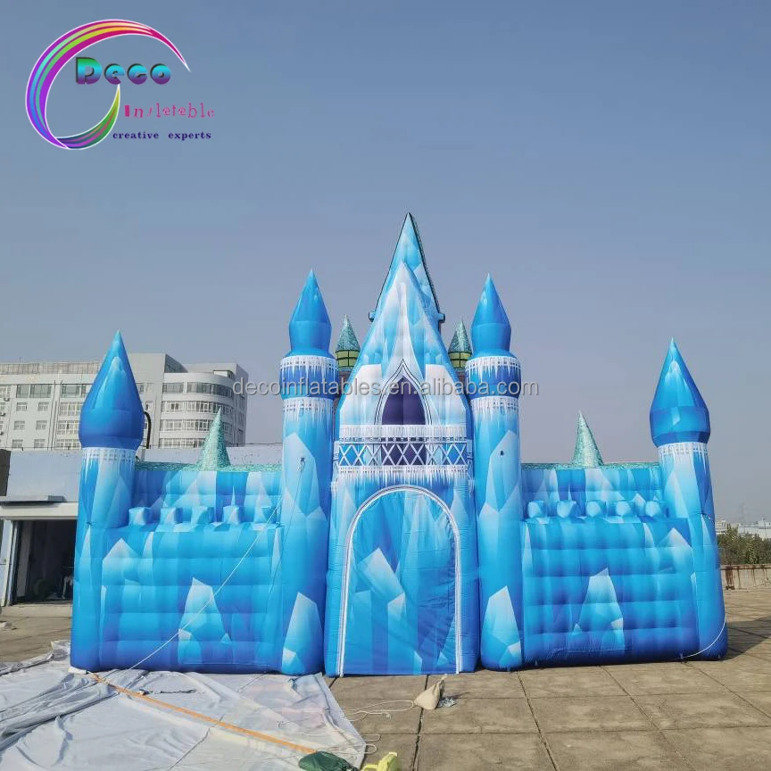 Giant Wedding Party Stage Decoration Custom Inflatable Background Inflatable Castle Background