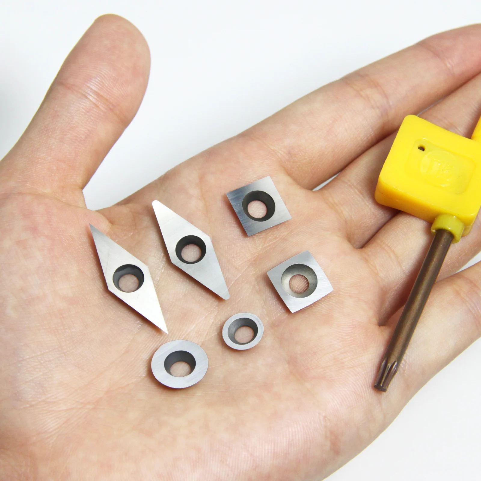 TASP набор твердосплавных резаков по дереву, токарные инструменты, сменный резак, полые финишные станки, токарные инструменты для деревообработки