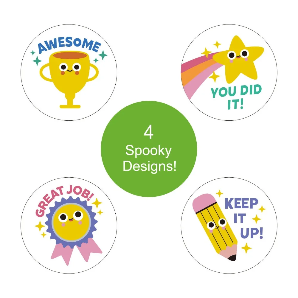 

Прочная бумага 1 дюйм, круглая мультяшная отделка, хорошая адгезия, наклейки с животными для DIY, офисная печать, этикетка с животными