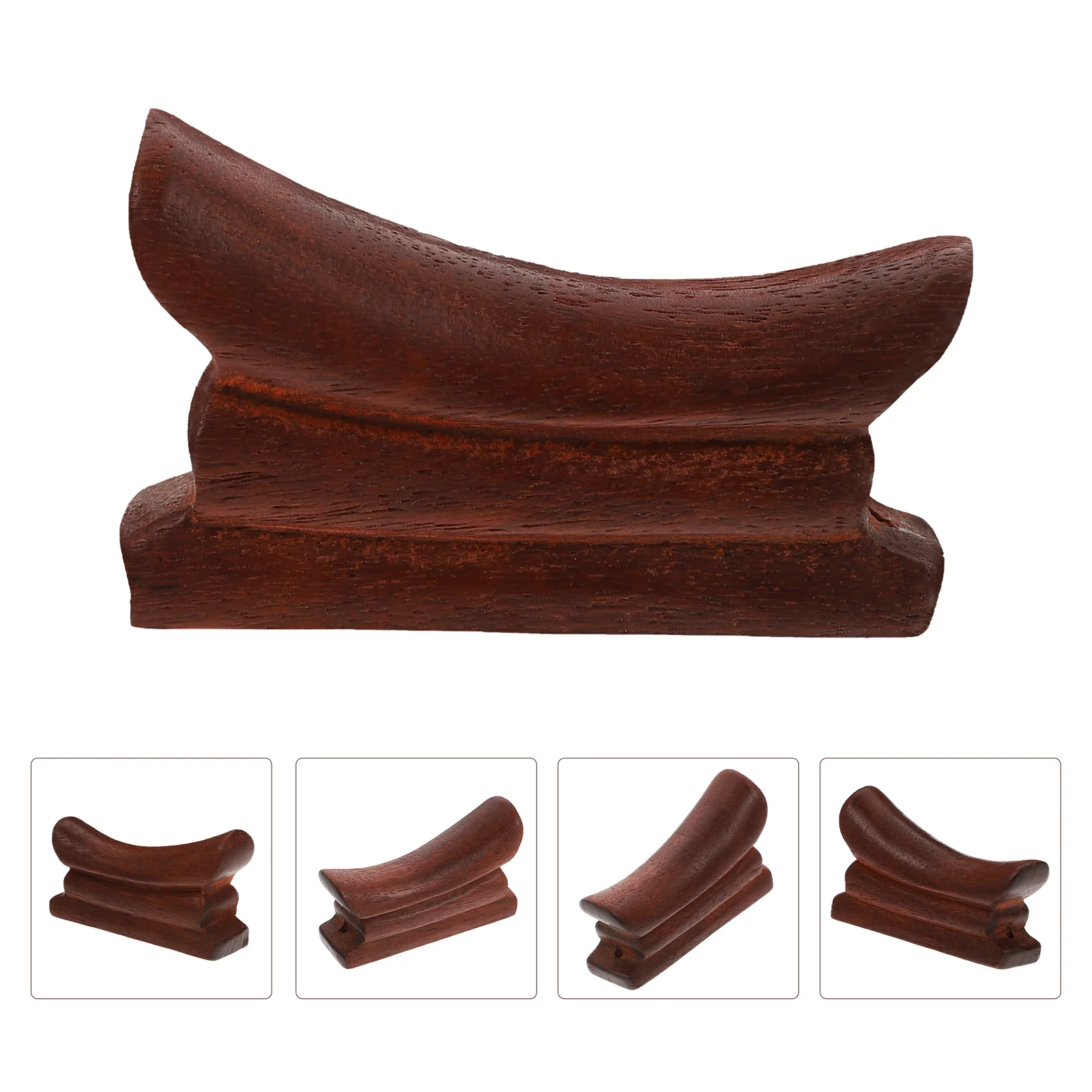 

Home Decor Wood Carvings Playing with Small Coffin Ornaments Handicraft Sandalwood Pendant Desktop Plaything Brown