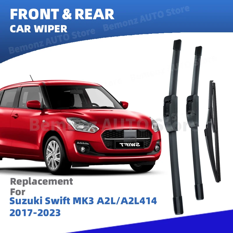 

Щетки стеклоочистителя (левый/правый руль) для Suzuki Swift MK3 A2L A2L414 2017-2023 Хэтчбек, аксессуары для автомобиля 2018