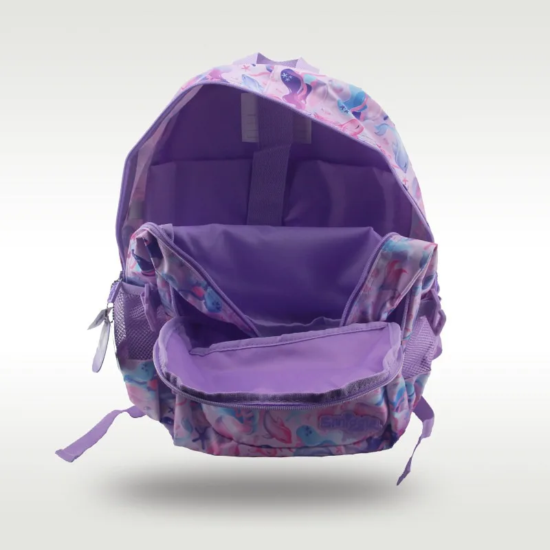 Australian Mermaid Dolphin Student Backpack Large Capacity Travel Storage Backpack Cute Waterproof Multifunctional Backpack view 4