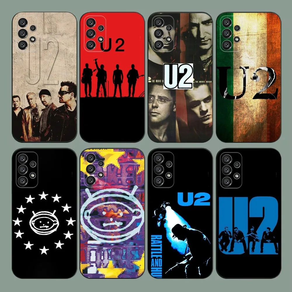 The Car U-U2 Band  Phone Case For Samsung Galaxy A20,A21s,A22,A31,A32,A52,A53,A72,73,A80,A91 Soft Black Cover