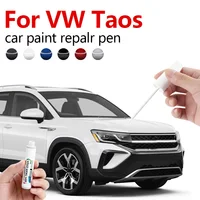 Pluma de reparación de pintura de coche para Volkswagen Taos 2021-2025, accesorios de reparación de arañazos, azul LD5C negro LC9X gris blanco LC9A verde