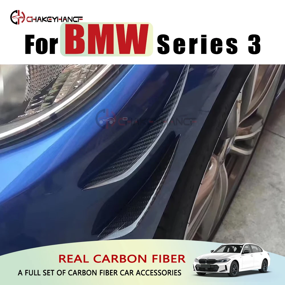 

Для BMW 1 3 5 7 серии X1 X3 X5 X6 M2 M3 G80 M4 G82 M5 M6 Передний бампер из углеродного волокна Боковые банки Сплиттер Наклейка Накладка