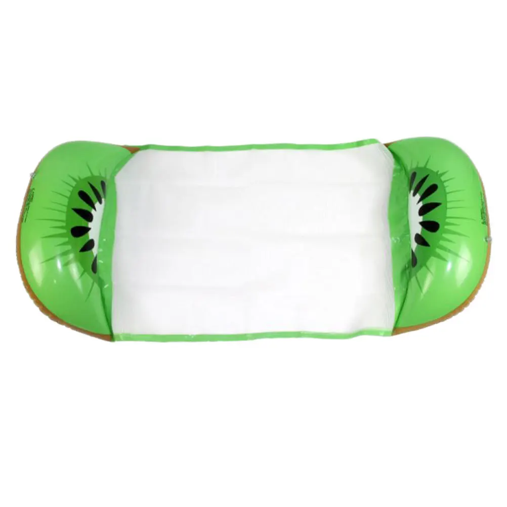 1 Peça de Colchão Flutuante Inflável, Cama Flutuante para Piscina, Lounger Resistente para Diversão Aquática ao Ar Livre, Presente para Família e Amigos em Férias