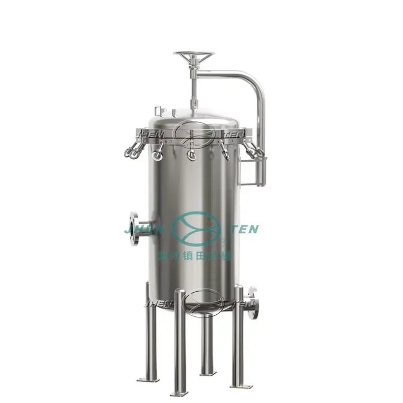 Recycling Machine 2026 Stainless Steel Multi Core Precision Liquid Filter Cartridge Filter Housing Pressure Vessel