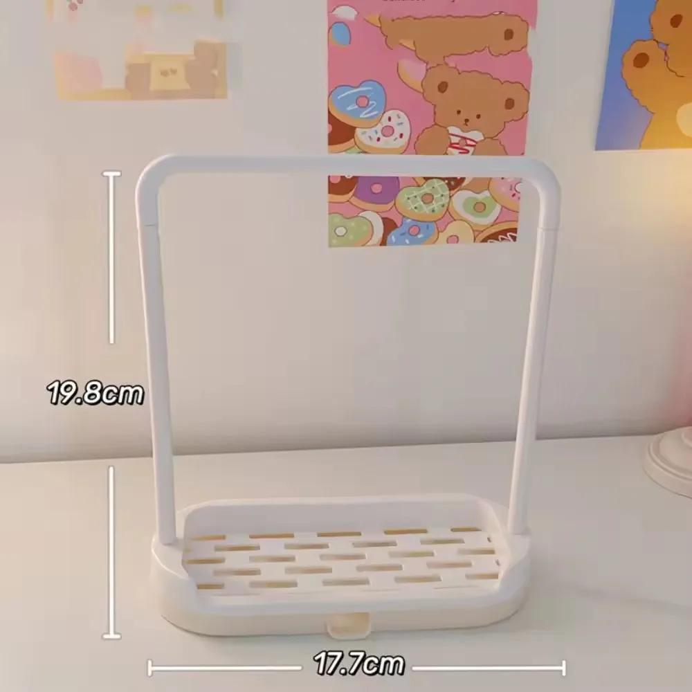Kunststoff Puppe Kleidung Rack Miniatur Puppenhaus Möbel Spielzeug Cosplay Closet Organizer für 15/20 cm Baumwolle Puppe Spielen haus Geschenk – Detail 8