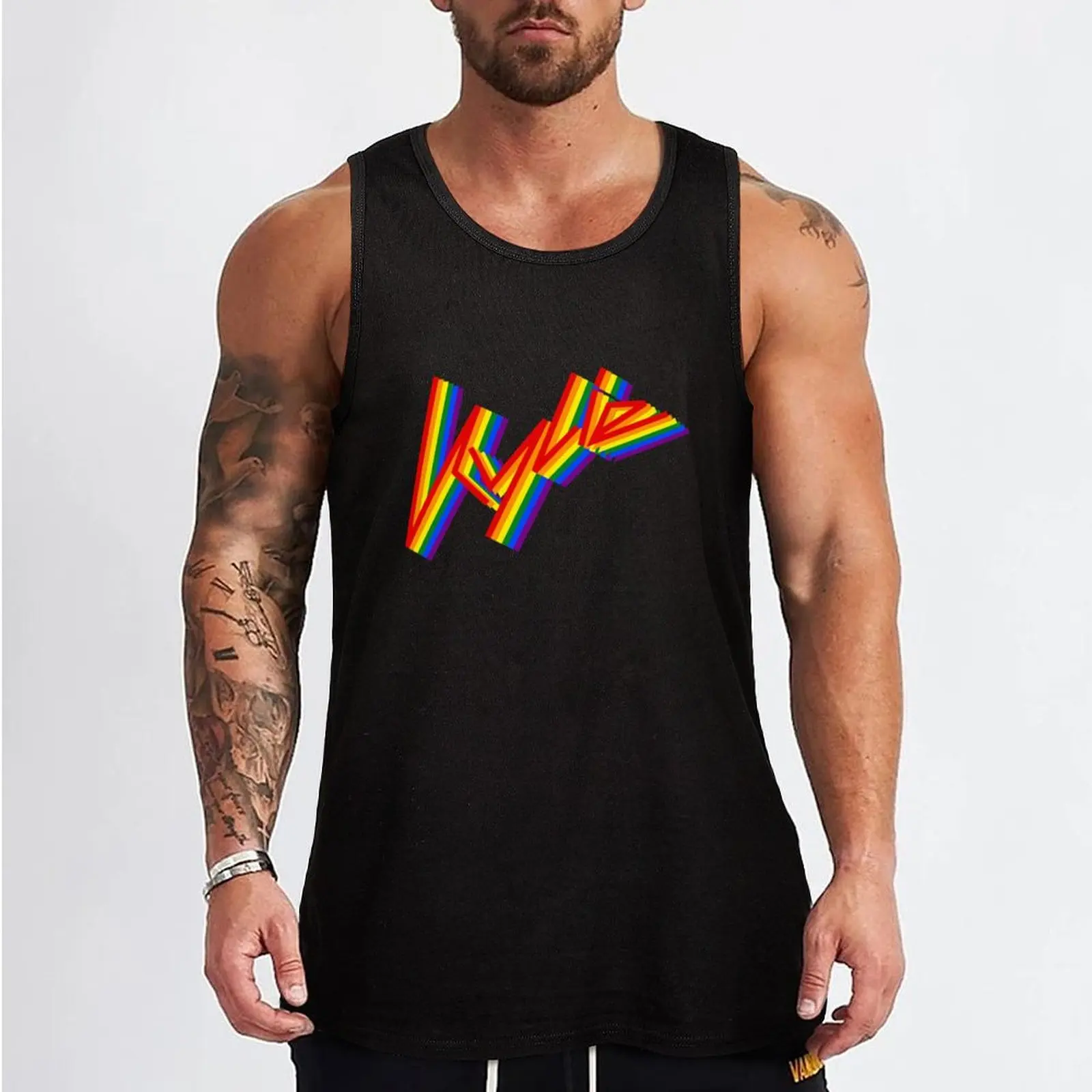 Kylie Pride\t Tank Top Men gym sportswear gym wear men Japanese t-shirt fitness