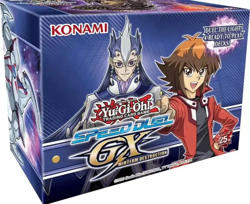 유희왕! TCG 스피드 결투 GX 중기 파괴 공장 밀폐 미니 박스-Yugioh