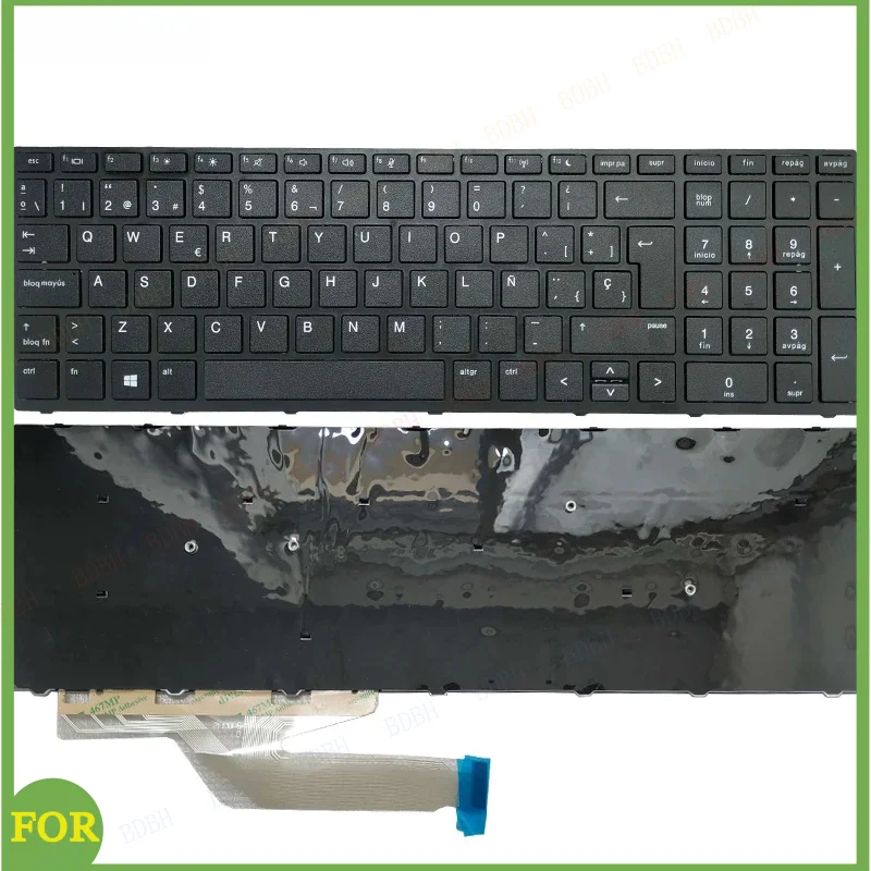 

Новая испанская клавиатура для ноутбуков HP Probook 450 G5, 455 G5, 470 G5 (SP/US)