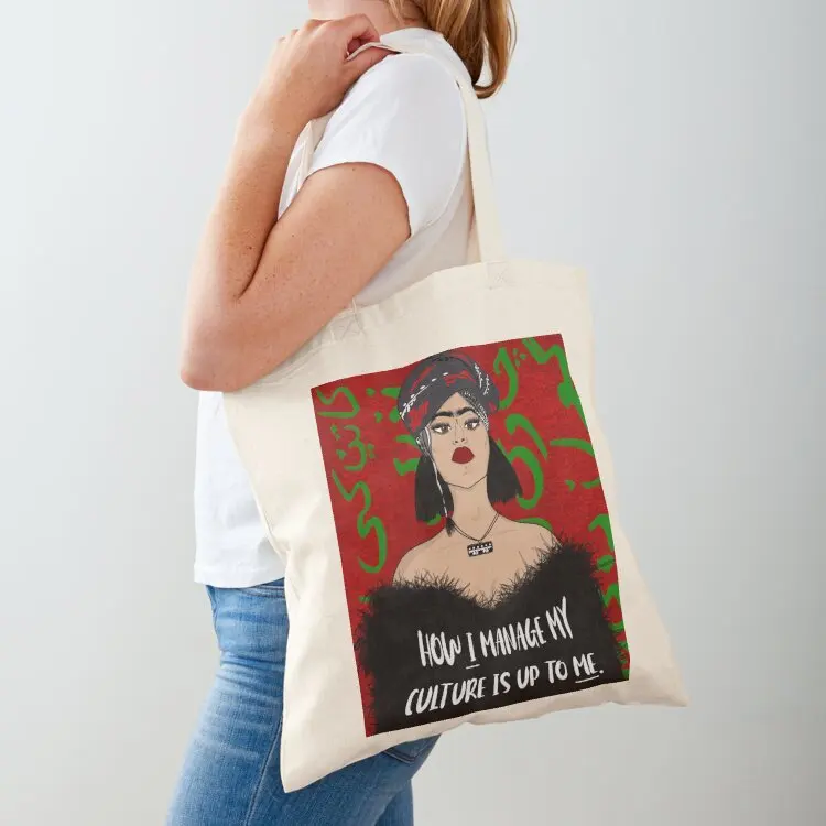 

MY Culture - Unapologetically Kurdish Tote Bag custom canvas bag reusable grocery bags Shopper bag