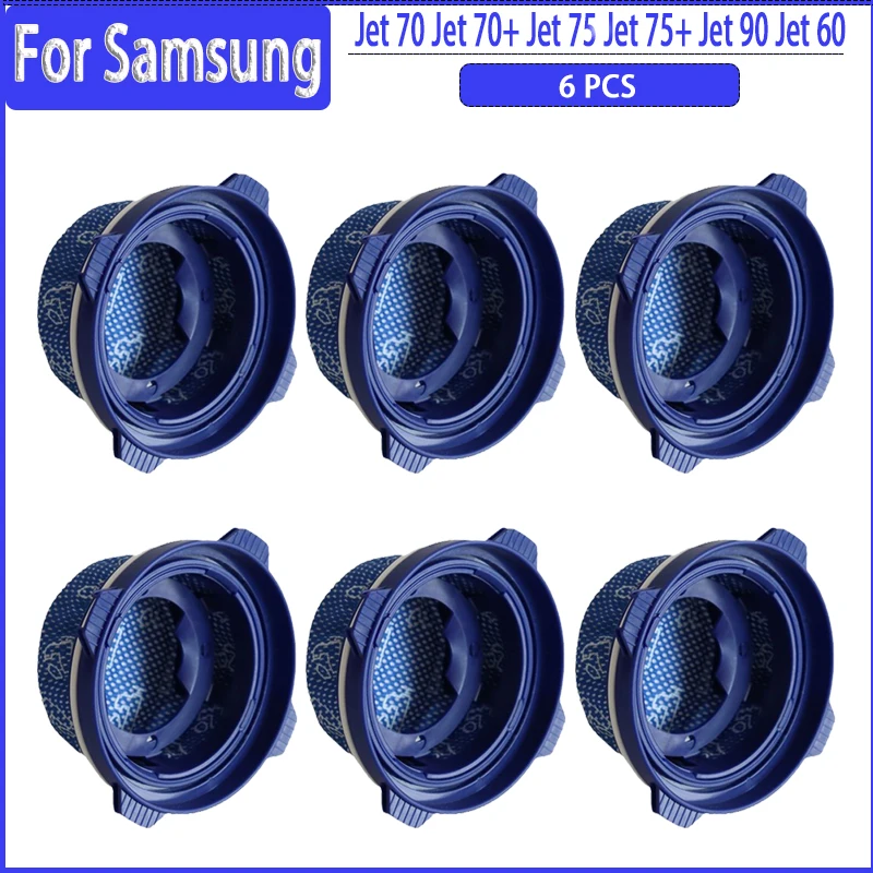 HEPA Filter For Samsung Jet 60 Jet 70 Jet 70+ Jet 75 Jet 75+ Jet 90 VS9000RL Stick Vacuum Cleaner Dust Filter Replacement Parts