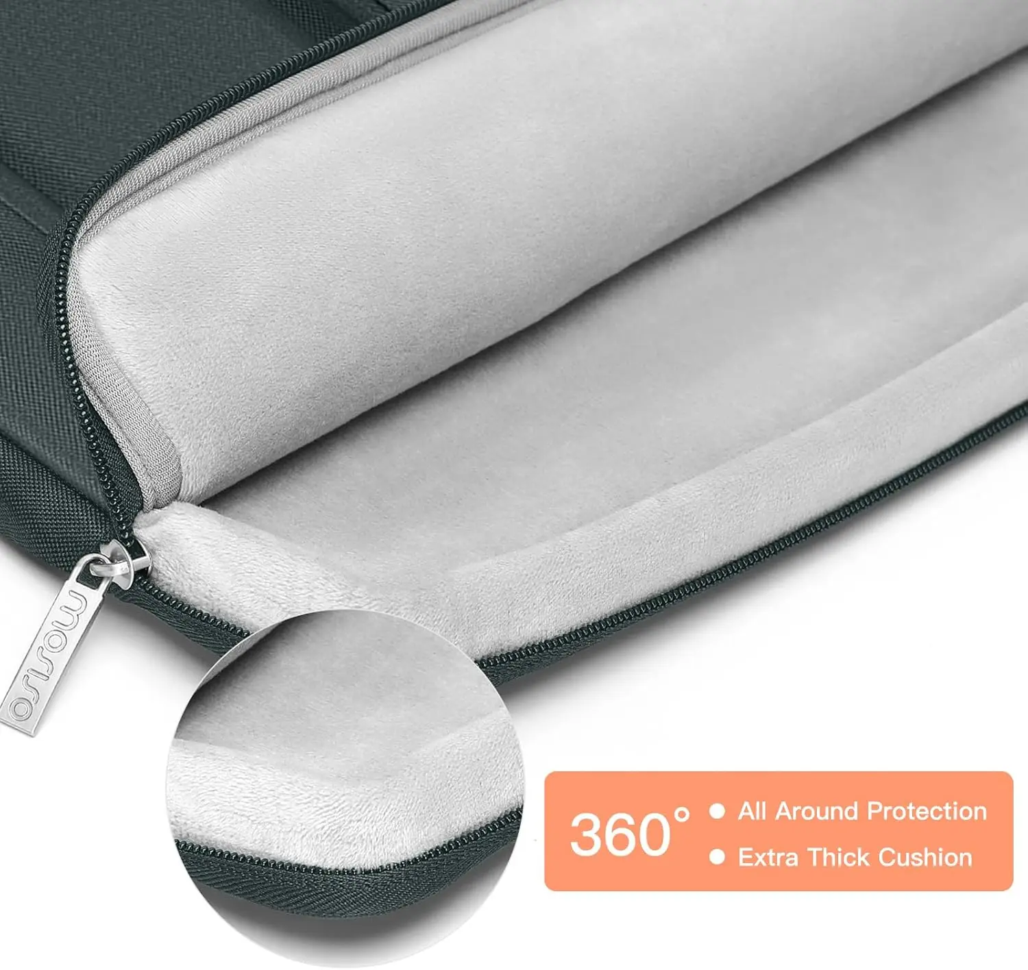 กระเป๋าใส่แล็ปท็อปสำหรับ MacBook Air Pro 13 13.3 14 15 16 นิ้ว รุ่นปี 2024 รองรับชิป M3 M2 M1 เคสโน้ตบุ๊ก Surface Book Dell HP Lenovo กระเป๋าเอกสาร