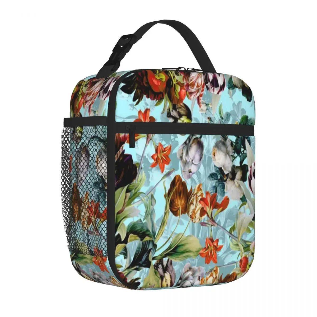 Hot Sale SUMMER BOTANICAL VI Parent Child Matching Lunch Tote Urban Commute Camping Lunch Bag