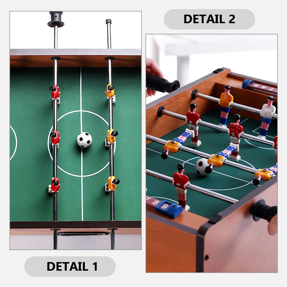 

20 Pcs Football Machine Accessories Mini Foosball s Substitute Paintable Soccer Balls Foosballs