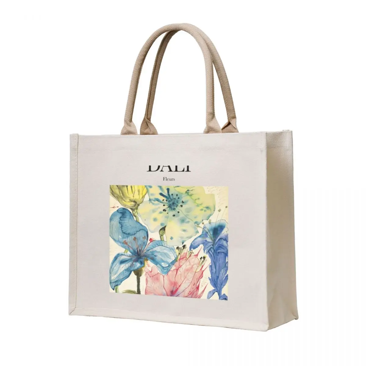 

Dalí - Fleurs Tote Bag eco bag folding tote bag women tote bags aesthetic supermarket folding