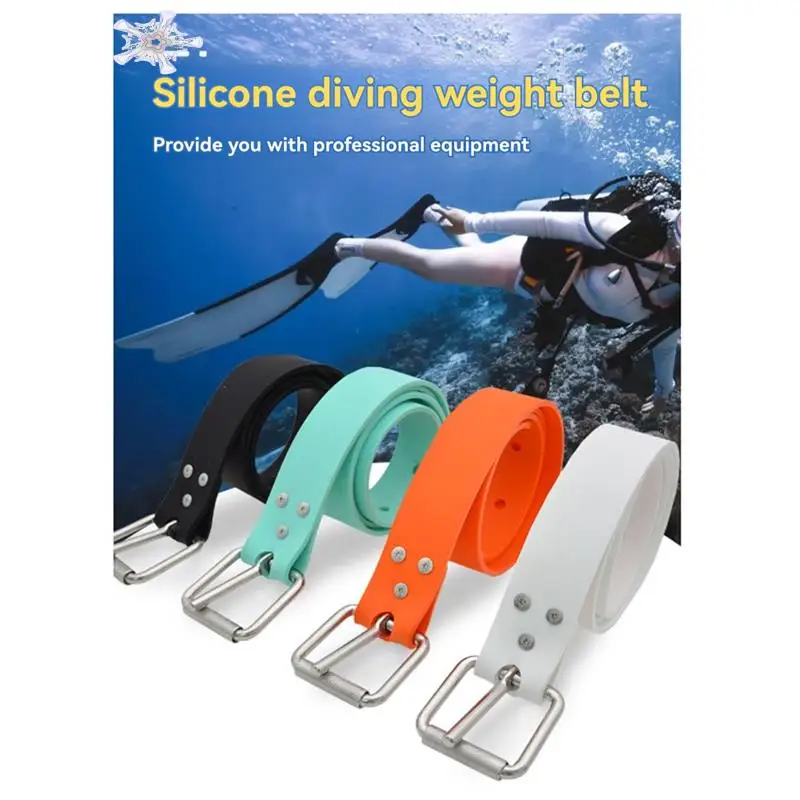 

1.3M Adjustable Scuba Diving Weight Belt With 316 Stainless Steel Buckle Load-Bearing Diving Gear Accessories