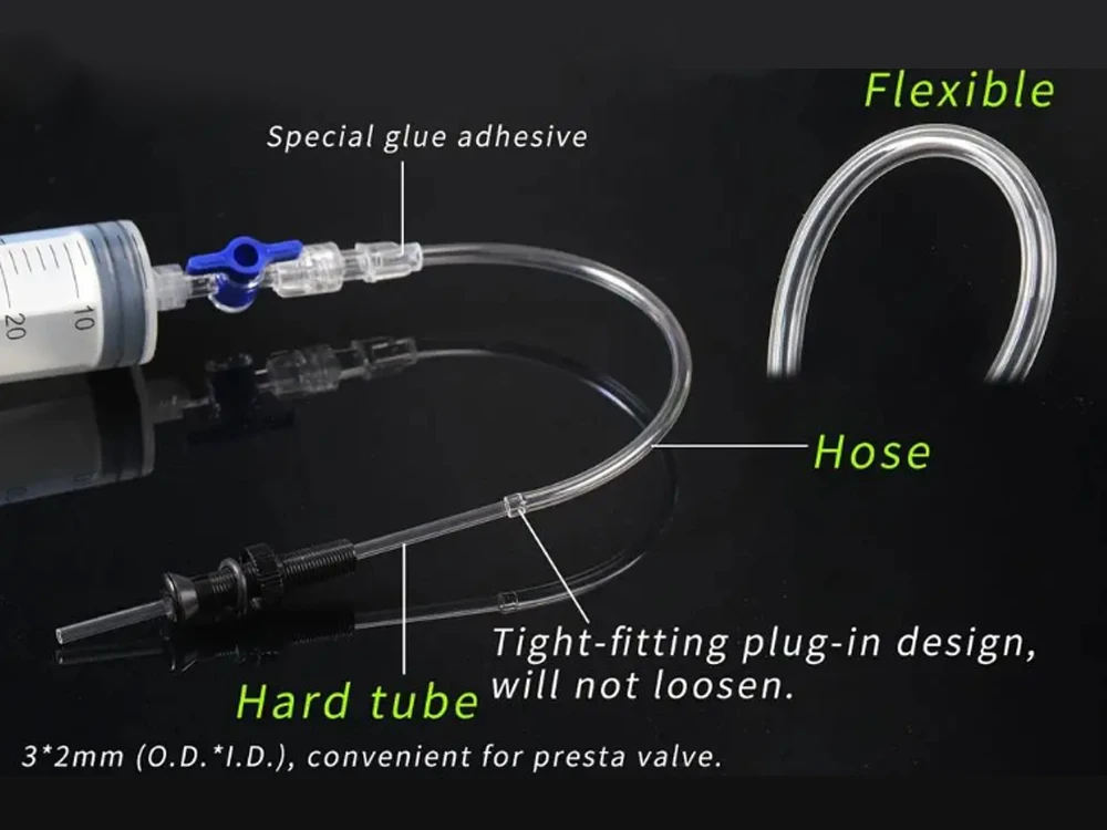 دراجة لايحتاج الإطارات السائل حقن أداة 60 مللي الإطارات لايحتاج مانع التسرب حاقن النفط المعدنية تغيير أداة لأدوات إصلاح الدراجة #6