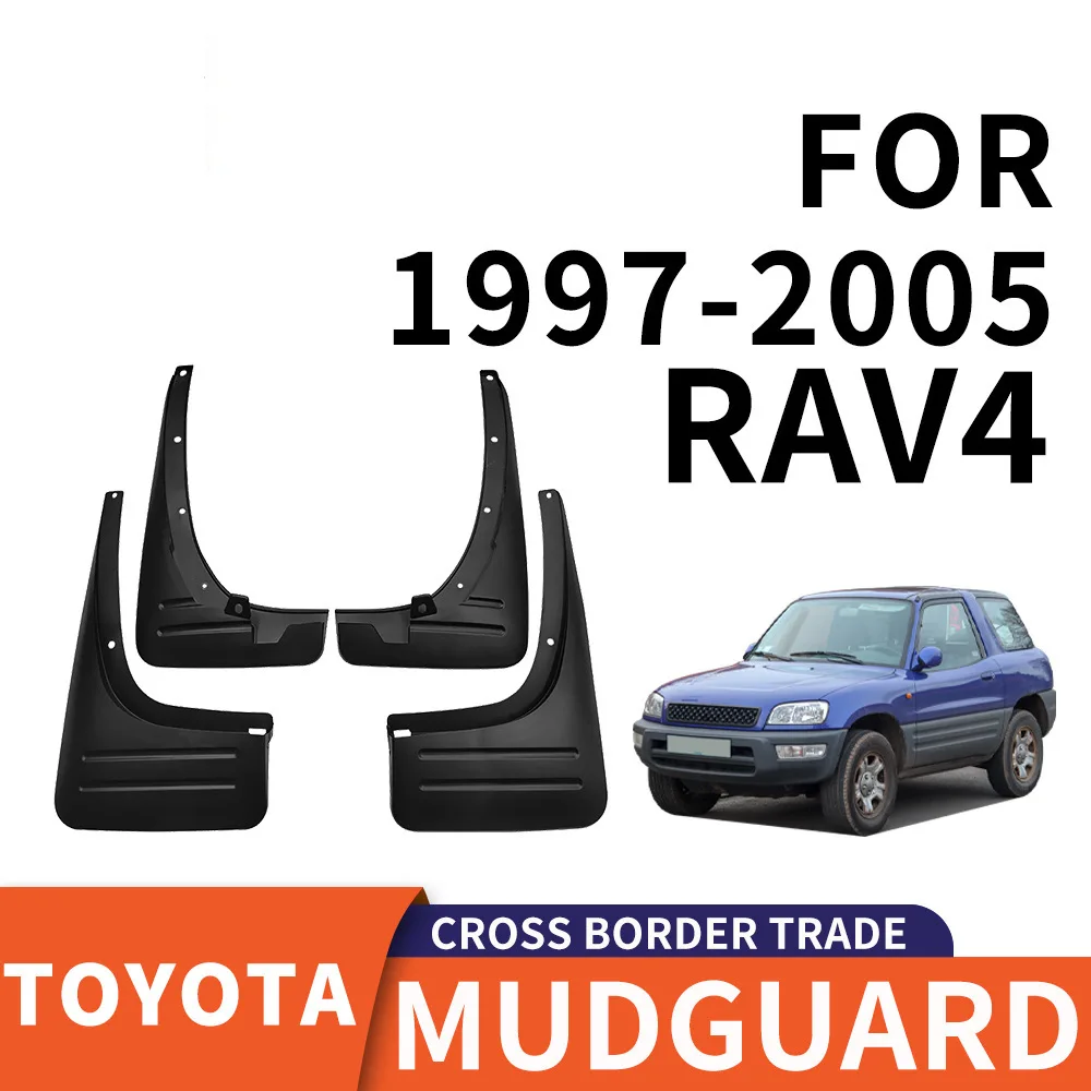 

For 1997-2005 Toyota RAV4 mudguard Mudflaps Front Rear Flares Splash Guards Cover Car Accessoie