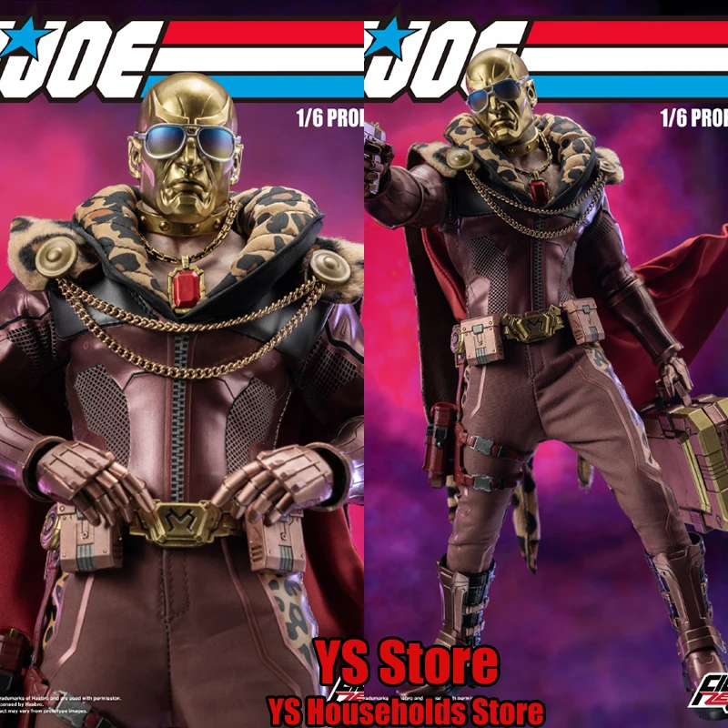 Threezero 3A 3Z0738 1/6 Profit Director Destro Gold Head Action Figure Speical Forces Series Simulation 12