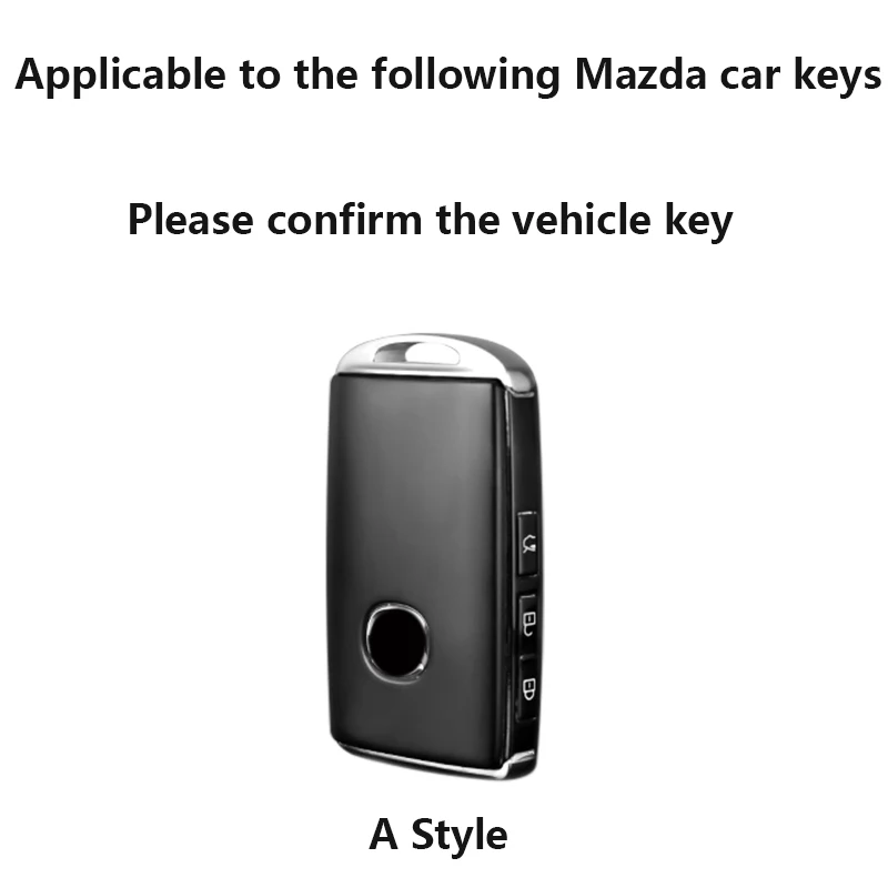 TPU Soft Car Remote Key Case Cover Shell Protector Fob For Mazda 3 CX30 Alexa CX-4 CX-30 CX3 CX5 CX-3 CX8 CX-8 CX9 CX-9 CX-5