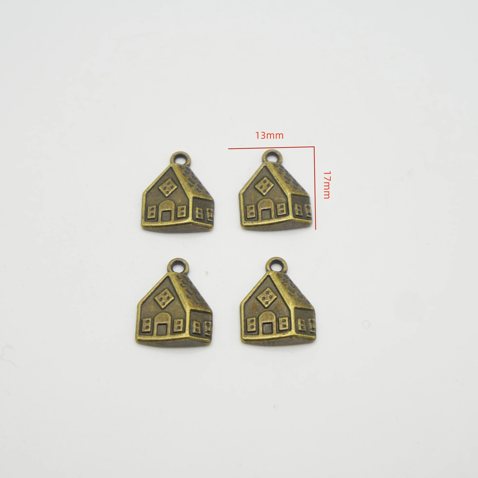 Fashion 25 pcs House Pendants Fit DIY Handmade Earrings Necklace Bracelet Crafts Charms  Jewelry Making