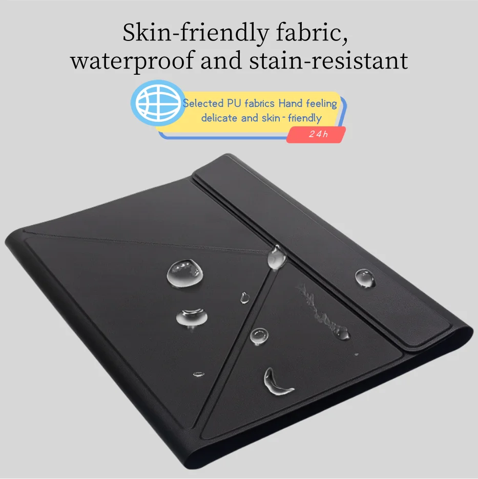 

Magnetic case for a wide range of tablets Foldable stand PU leather Drop-proof, waterproof and stable Ultra-strong suction force