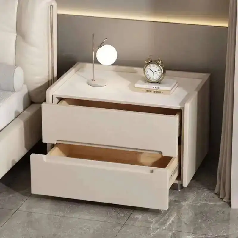 

Bedroom Modern Night Table Minimalist Storage Nordic Home Nightstands Luxury Wood Mesa De Cabeceira Garden Furniture Sets