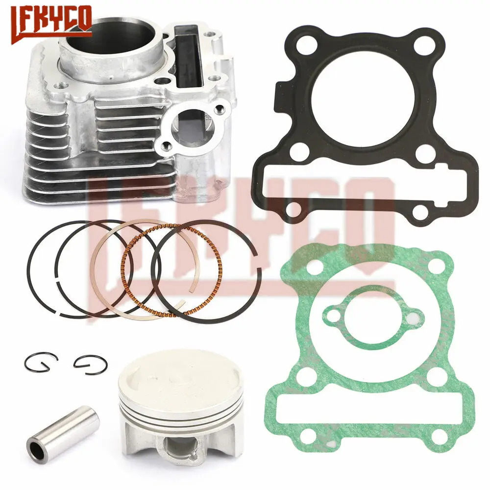 

motorcycle engine Cylinder kit Piston ring Gasket set 52.4mm bore for Yamaha MIOM3 MIOi125 LTS125 F1 YM125 ZUMA125 MIO125 BWS125