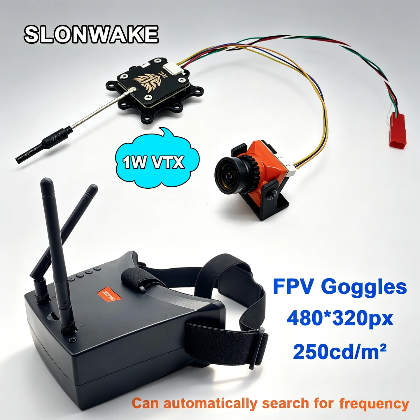 Fpv Drone Quadcopter - FPV Set 5.8G 56CH 1000mW Video