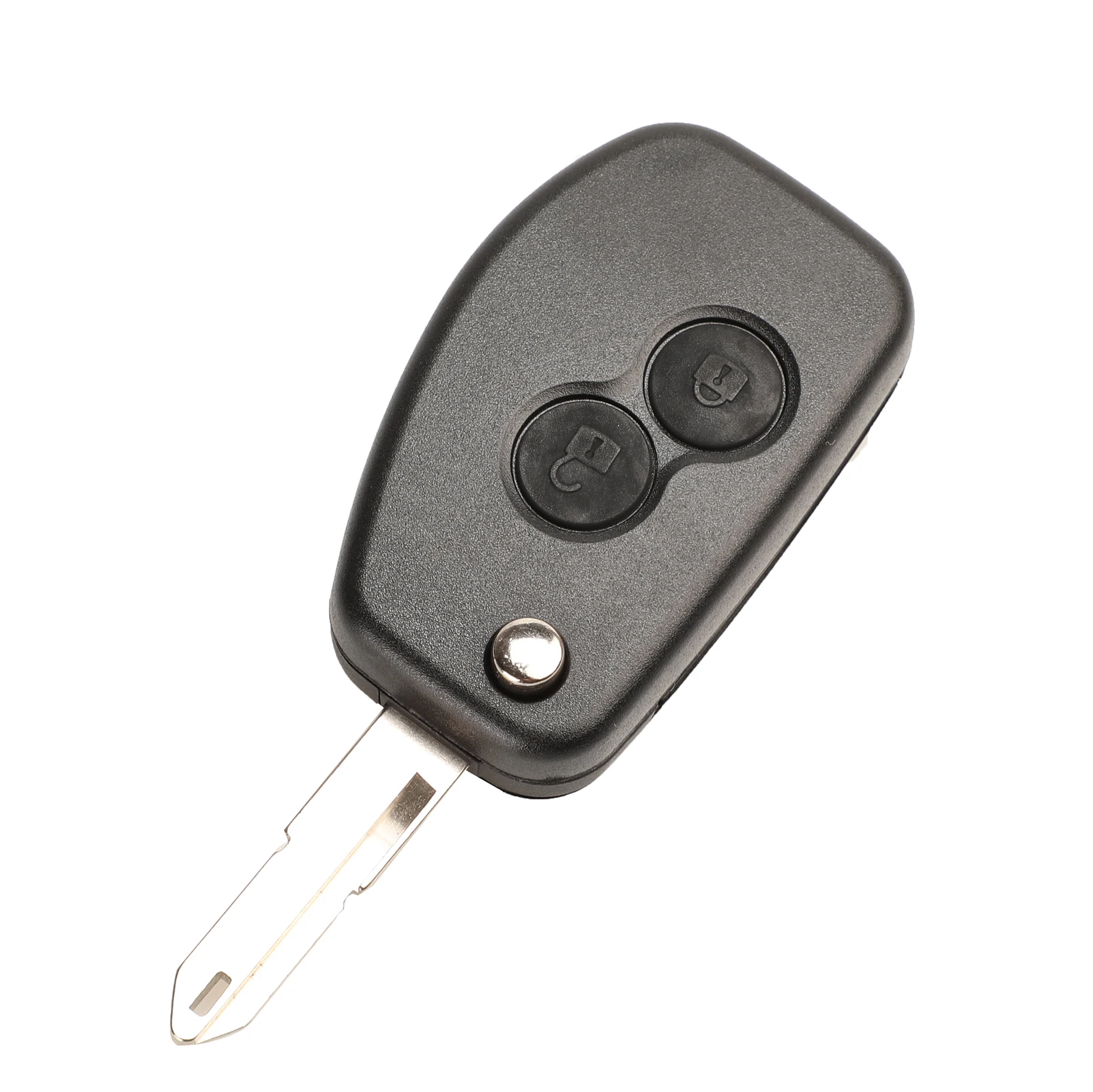 jingyuqin 2/3 Button Modified Remote Car Key Shell For Renault Megane Dacia Modus Espace Duster Clio VAC102 /NE72 Blade Replace