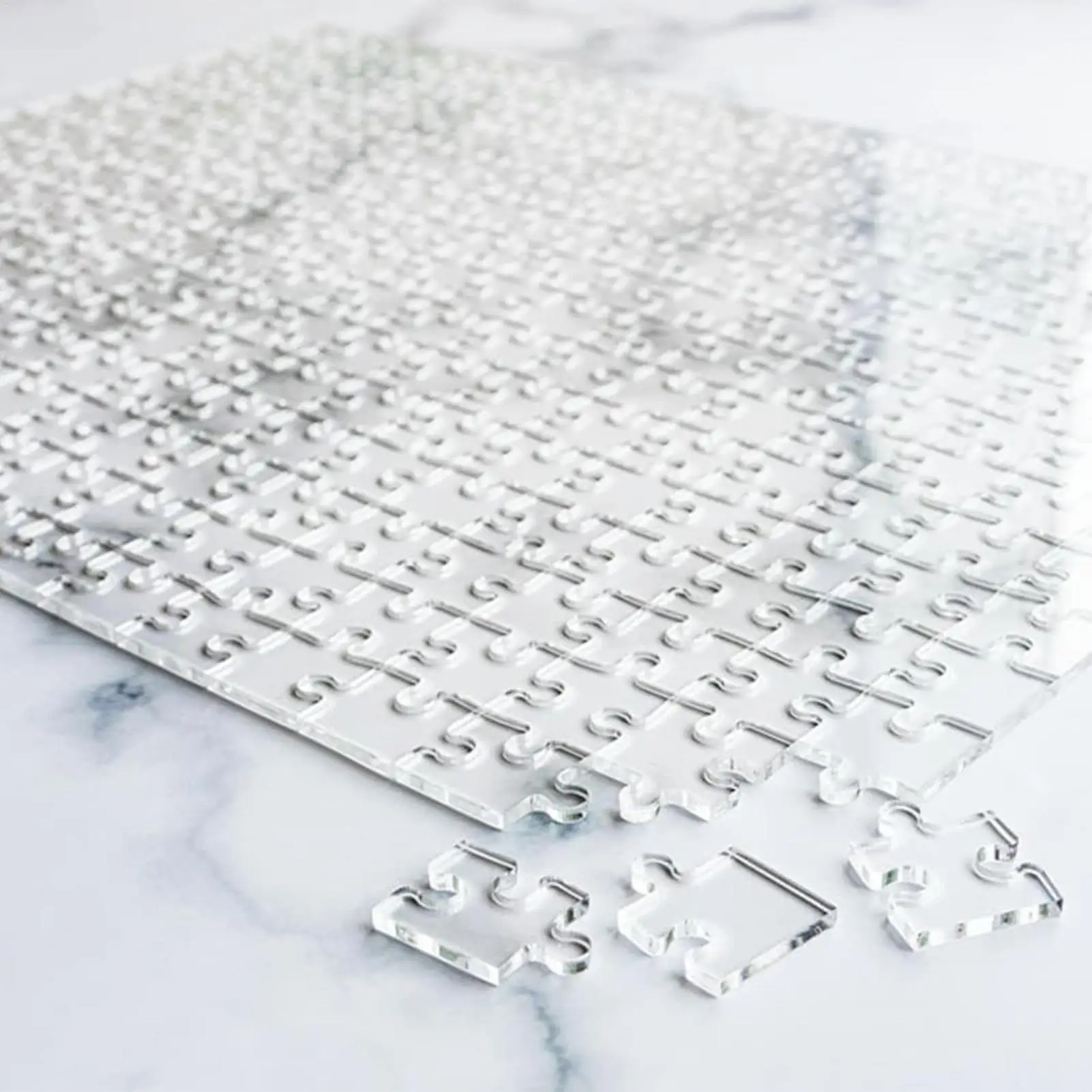 

НОВЫЙ акриловый прозрачный пазл на 200 деталей, сложная головоломка, прозрачная сложная головоломка-пазл для женщин и мужчин