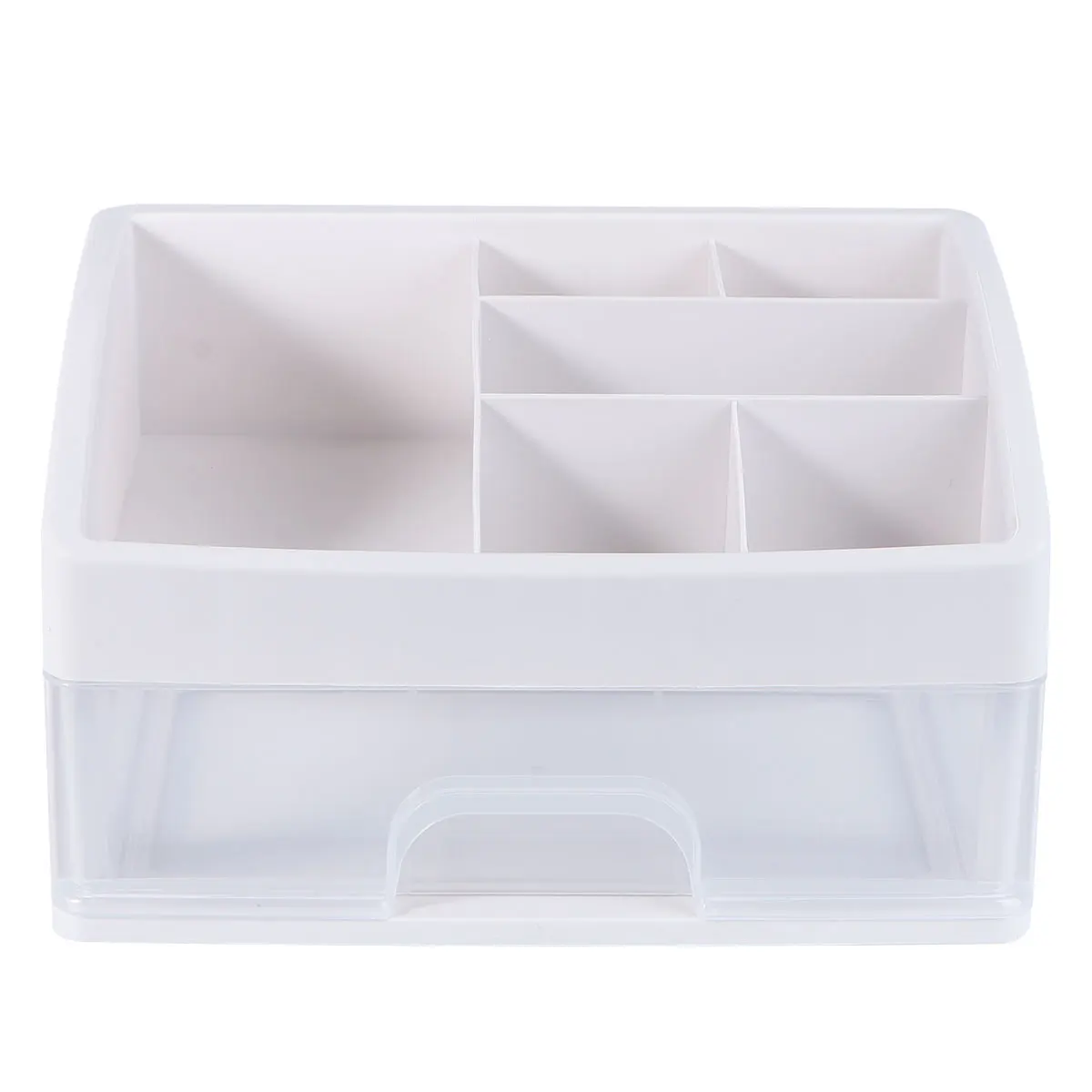 

Storage Box Cosmetics Drawer Holder Jewelry Desktop Sundry Case Makeup Plastic Clear Organizer
