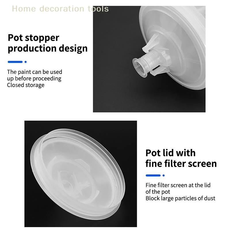 

portable5Pcs Disposable Paint Mixing Cups for Spray Paint Tank Ideal for Auto Body Shop and Home Improvementsitem