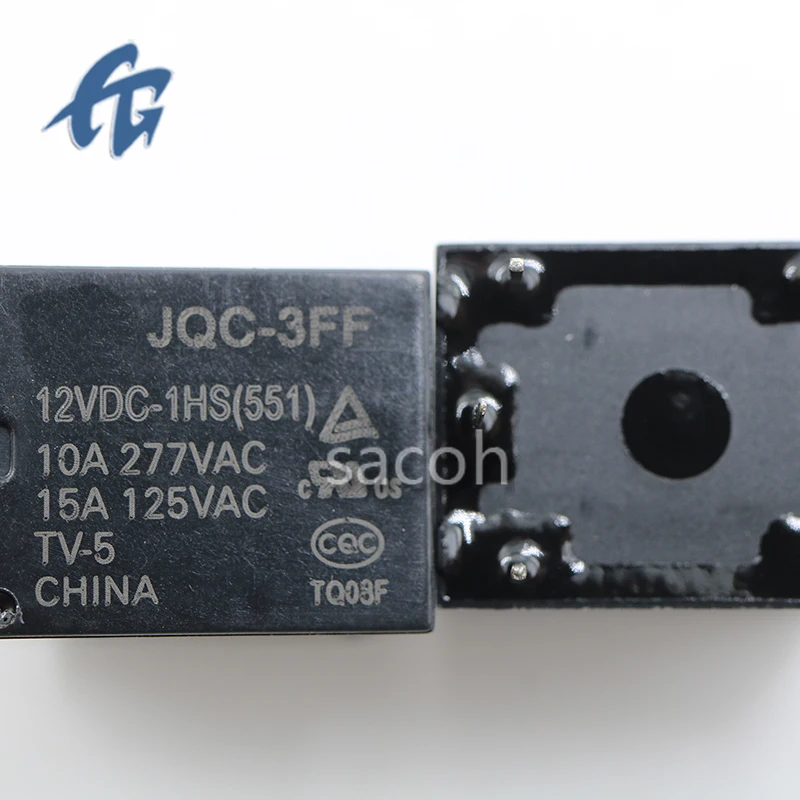 

SACOH High Quality Original Electronic Components Suppliers JQC-3FF-12VDC-1HS(551) 4PCS