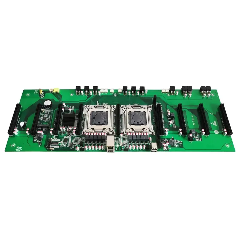 Nieuwe X79 Dual Channel Computer Moederbord Met Een 60Mm Afstand Msata Harde Schijf Ondersteunt 9 3060 Grafische Kaarten