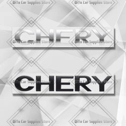 Zinc Alloy For Chery Letter Badge Tiggo 2 7 3 5 T11 M11 A1 Fulwin Jaecoo Car Body Trunk Fender Adhensive Emblem 3D Decal Sticker