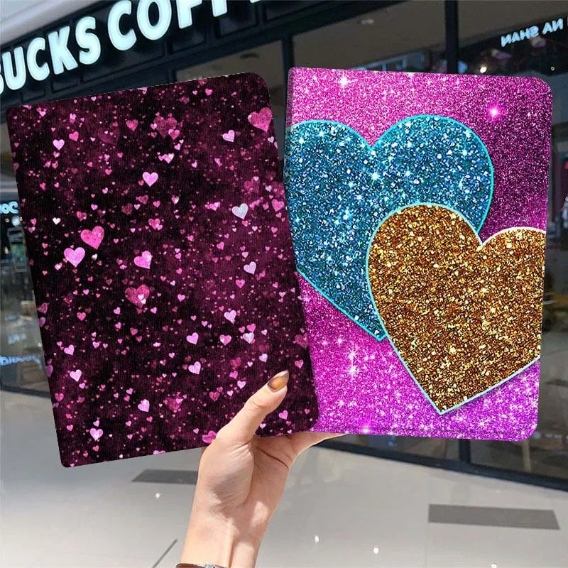 

Яркий чехол-сердце для планшетов Samsung Galaxy Tab A7, A8, A9, A11, S6, S11 (10.1, 10.4, 10.5 дюймов), Lite, Plus – мягкий чехол для планшета